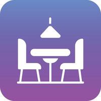 Dinner Table Vector Icon