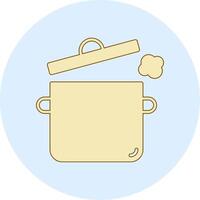 Cooking Pot Vector Icon