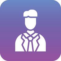 Male Financial Advisor Vector Icon