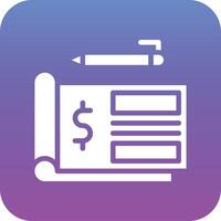 Cheque Vector Icon