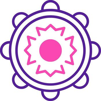Tambourine Vector Icon
