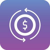 Money Flow Vector Icon