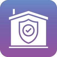 Home Security Vector Icon