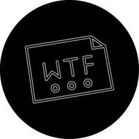 Wtf Vector Icon