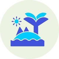 Island Vector Icon