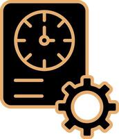 Time Management Vector Icon