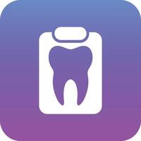 Tooth Analysis Vector Icon