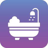 Bathtub Vector Icon