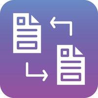 File Transfer Vector Icon