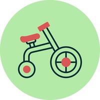 Acrobatic Bike Vector Icon