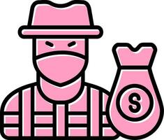 Robbery Vector Icon