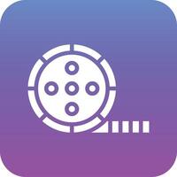 Film Reel Vector Icon