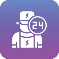 Electrician Service Vector Icon