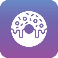 icono de vector de donut