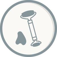 gua sha vector icono