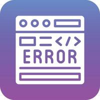 Code Error Vector Icon