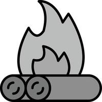 Campfire Vector Icon