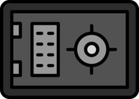 Safe Box Vector Icon