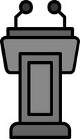 Podium Vector Icon