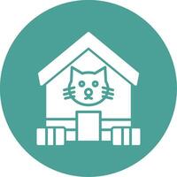 Pet House Vector Icon