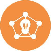 Mind Mapping Vector Icon