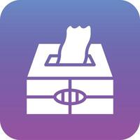 Tissue Box Vector Icon