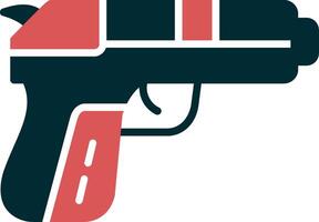 icono de vector de pistola