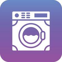 lavandería máquina vector icono