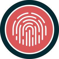 Fingerprint Vector Icon