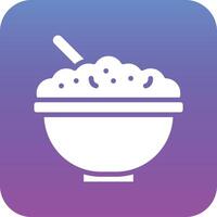 Cereal Bowl Vector Icon