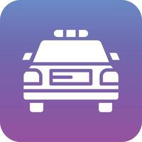 Police Car Vector Icon