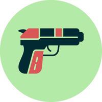 icono de vector de pistola