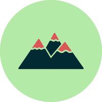 Rocky Mountains Vector Icon