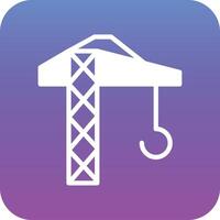 Tower Crane Vector Icon