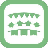 Bunting Vector Icon