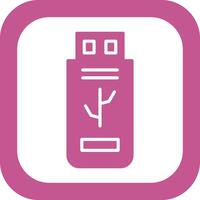 Flash Disk Vector Icon