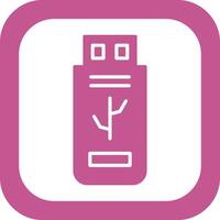 Flash Disk Vector Icon