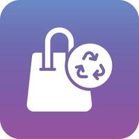 Bag Recycling Vector Icon