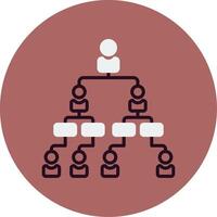 Hierarchy Vector Icon