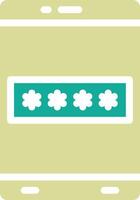 Password Field Vector Icon Vector Icon