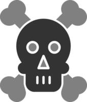 Skull And Bones Vector Icon