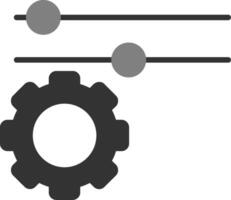 icono de vector de configuración