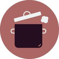 Cooking Pot Vector Icon