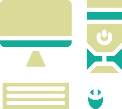 Computer Vector Icon