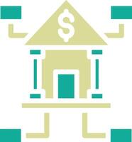 Banking Network Vector Icon