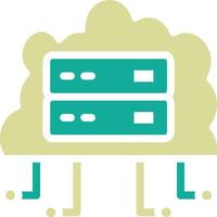 Cloud Networking Vector Icon