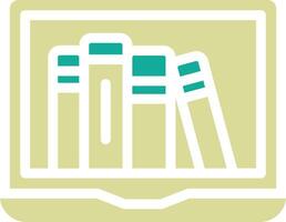 Online Library Vector Icon