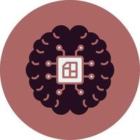 Artificial Intelligence Vector Icon