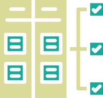 Scrum Tasks Vector Icon