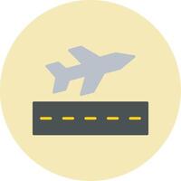 Departure Vector Icon